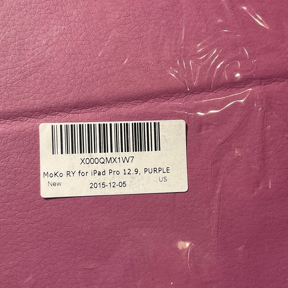 Purple IPad Pro Cover 12.9